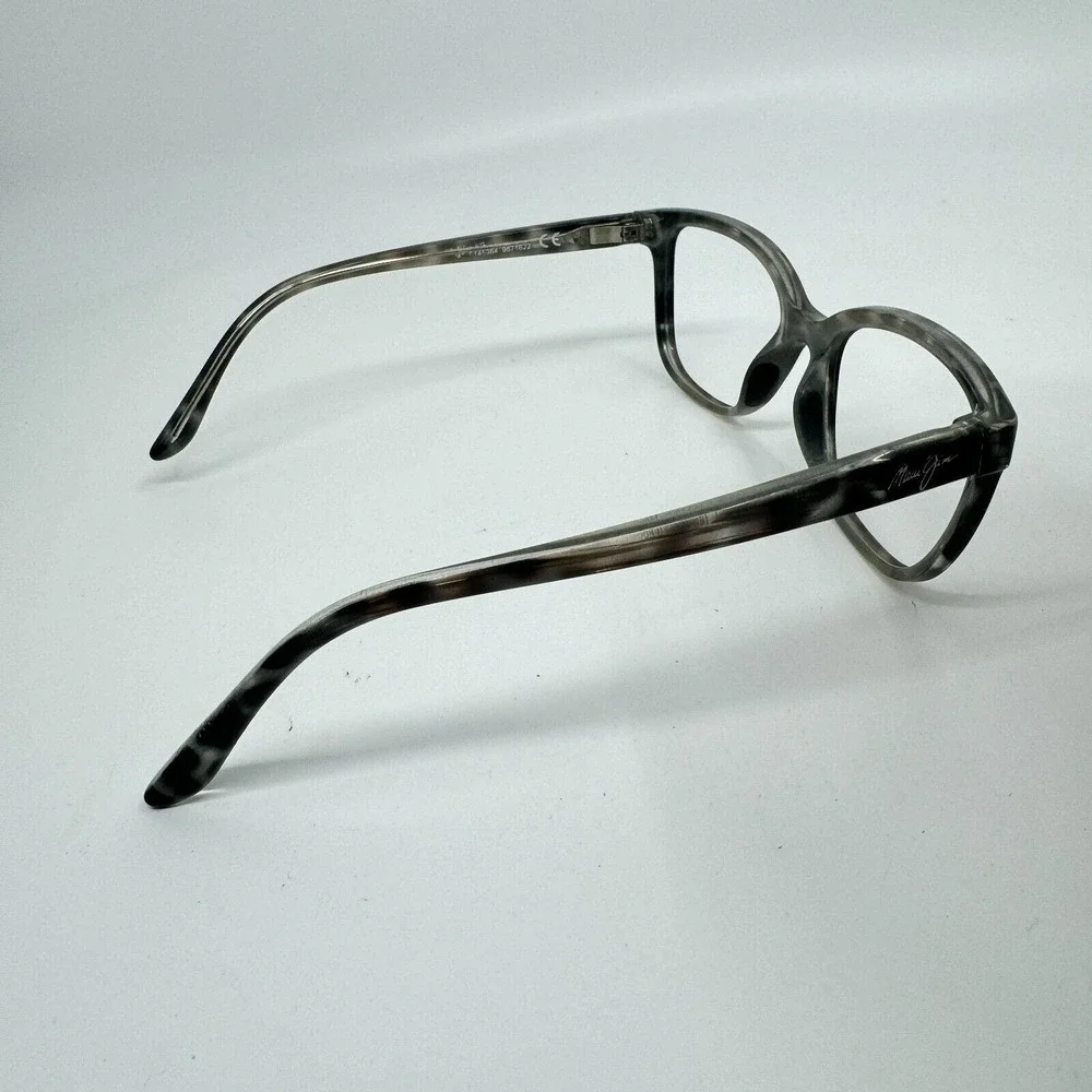 Maui Jim Honi MJ758-11S Sunglasses Gray Cat Eye Frame 54-18-140 Italy H10996‎